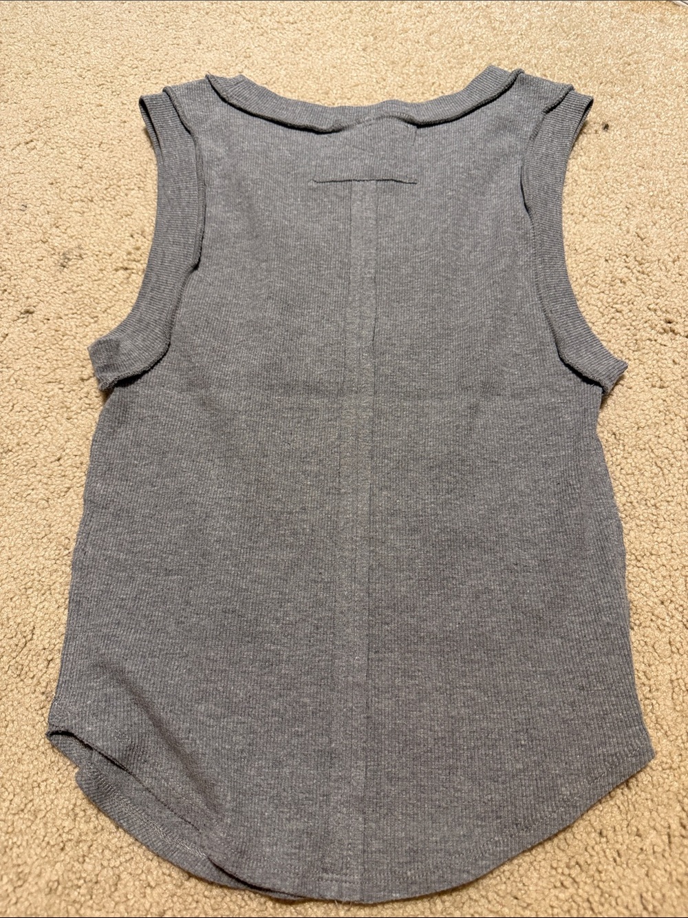 Free People Gray Tank - Picture 3 of 3